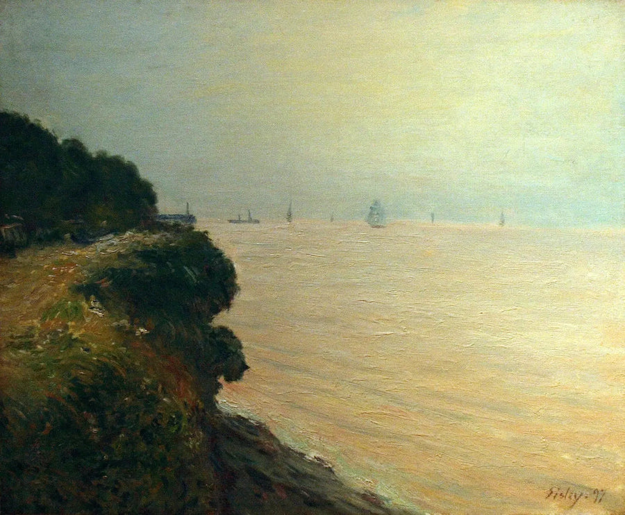 Langlandbukta - Alfred Sisley