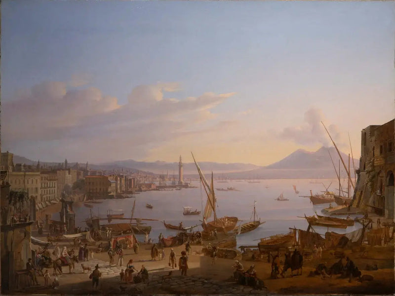 Naplesbukten med fyrtårnet og Vesuv i bakgrunnen. - Antoine van Dyck

Source:
La Baie de Naples avec le phare et le Vésuve en fond. - Antoine van Dyck