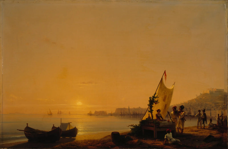 Napoli-bukten - Ivan Aïvazovski

Source:
La baie de Naples - Ivan Aïvazovski
