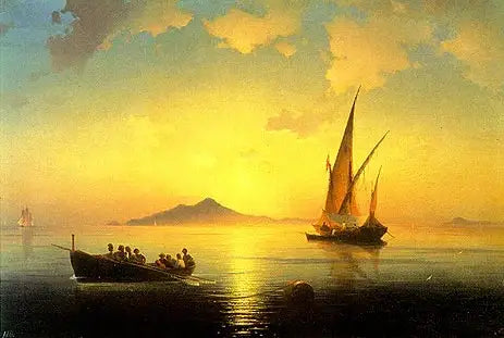 Napoli-bukten - Ivan Aïvazovski

Source:
La baie de Naples - Ivan Aïvazovski