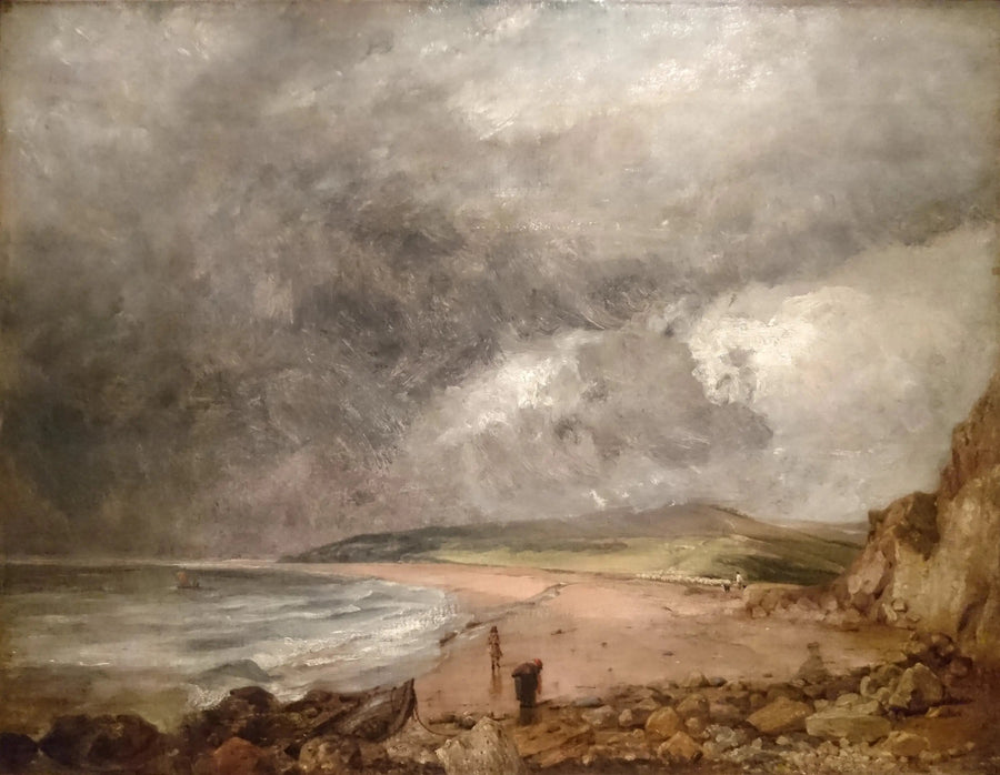Weymouth-bukten nær stormen - John Constable