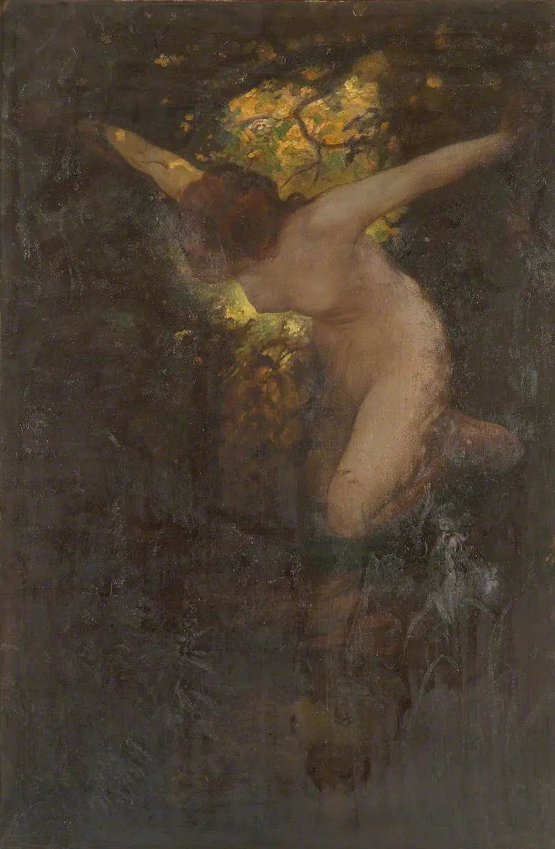Badende kvinne - Gustave Doré