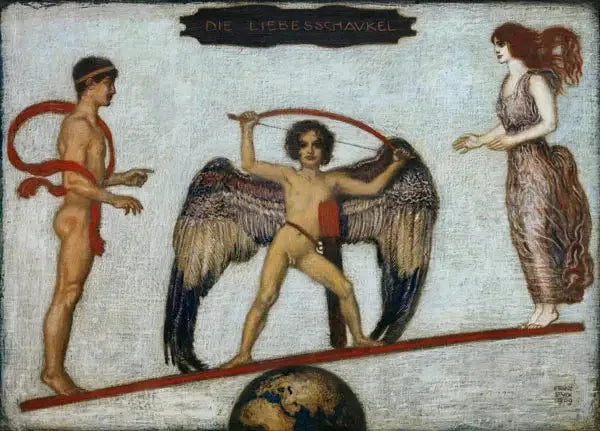 Kjærlighetens Gyngestol - Franz Von Stuck