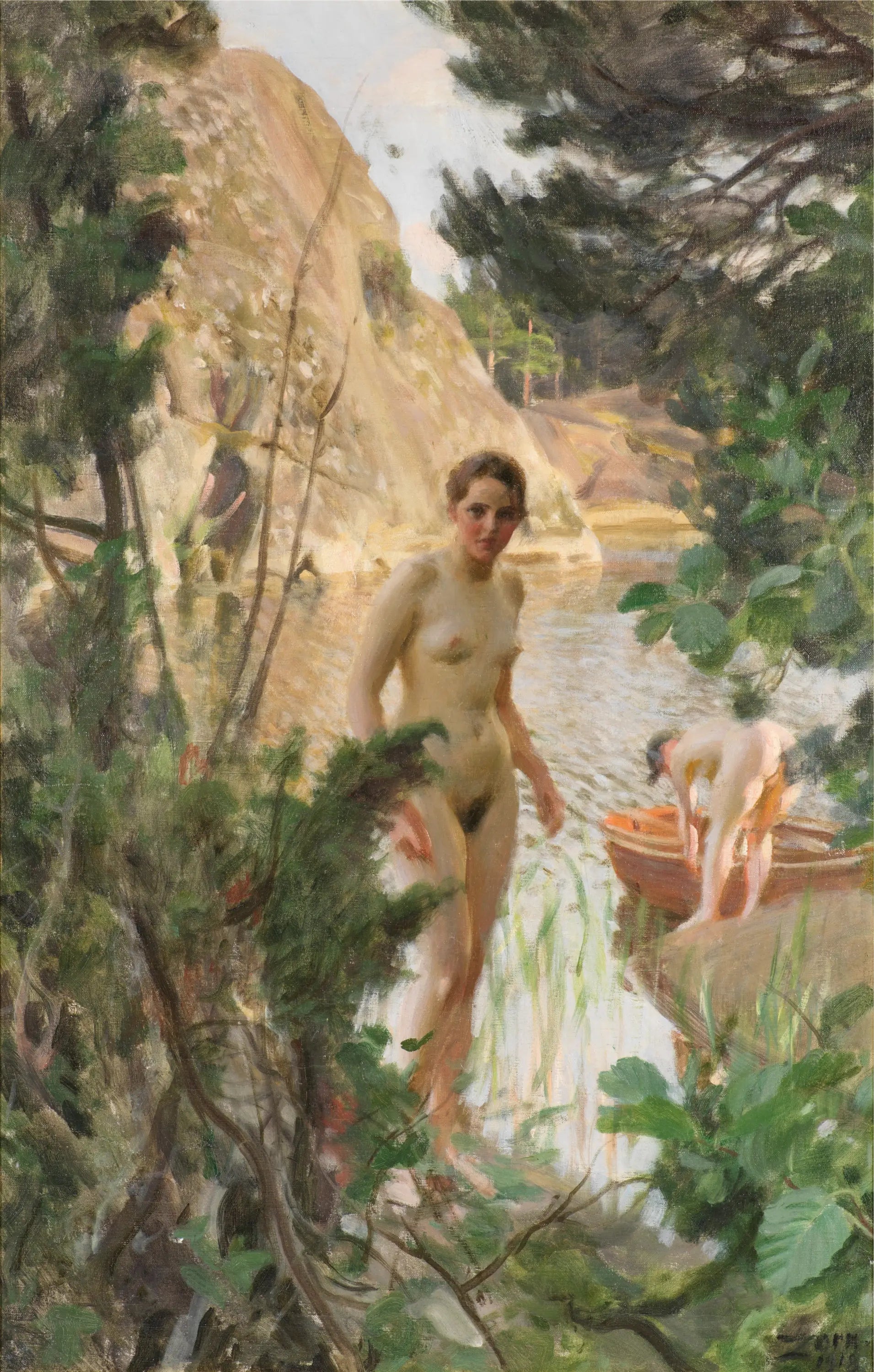 La Barque - Anders Zorn - Alpha Reproduction