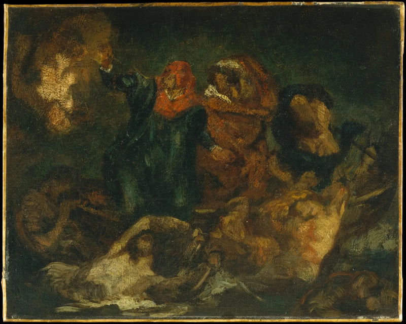 Dantes båt - Édouard Manet