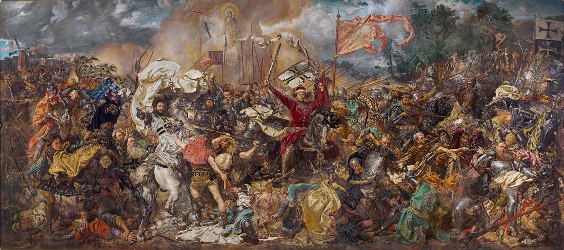 Slaget ved Grunwald - Jan Matejko

Source:
La Bataille de Grunwald - Jan Matejko