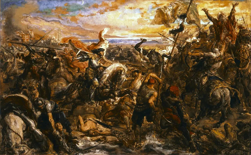 Slaget ved Varna - Jan Matejko

Source:
La bataille de Varna - Jan Matejko