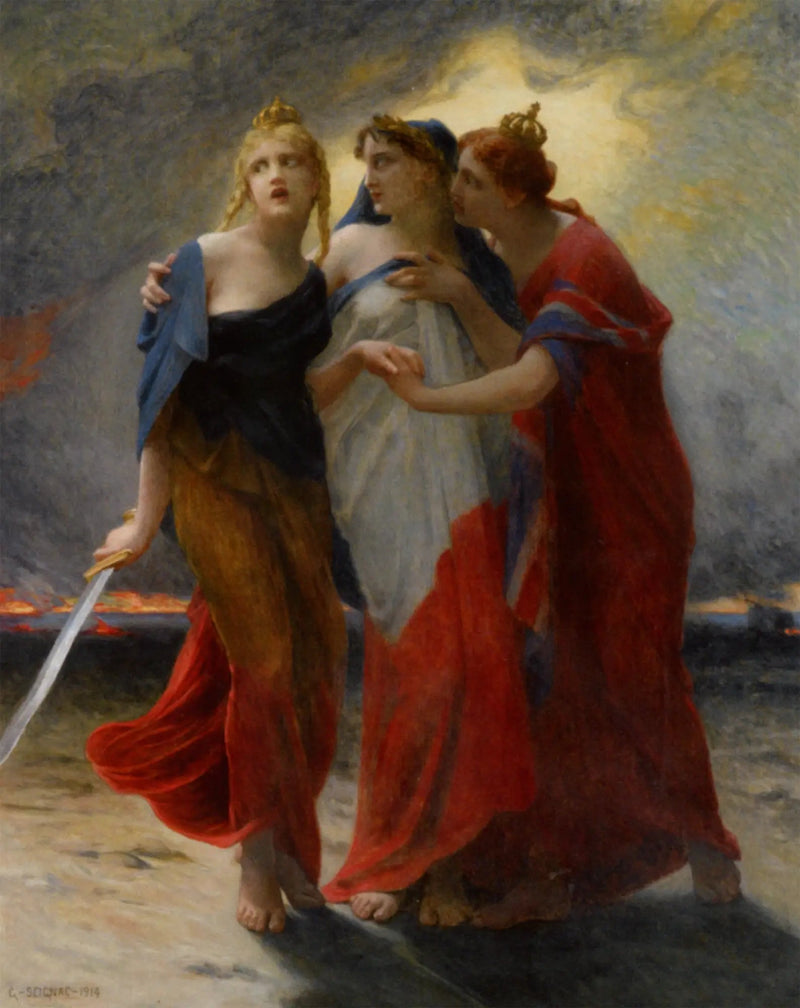 Belgia, Frankrike og England foran den tyske invasjonen - Guillaume Seignac