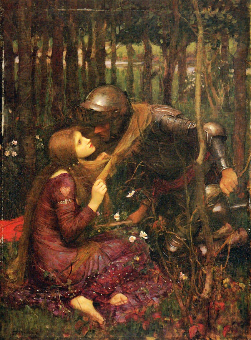 Den vakre damen uten barmhjertighet - John William Waterhouse