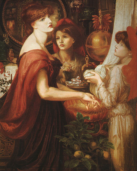 Den vakre hånden - Dante Gabriel Rossetti