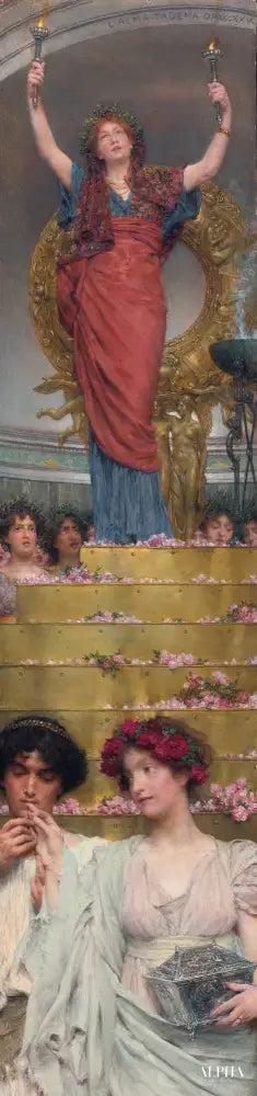 La bénédiction - Lawrence Alma-Tadema Reproductions de tableaux à la peinture à l’huile