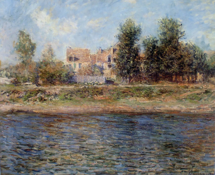 Elvebredden ved Seinen - Claude Monet