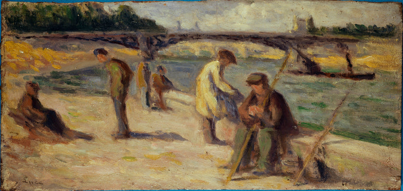 Bredden av kai Malaquais - Maximilien Luce