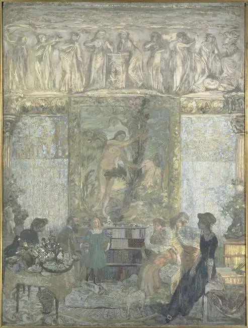 Biblioteket - Édouard Vuillard