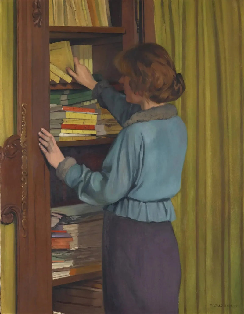 Biblioteket - Félix Vallotton

Source:
La bibliothèque - Félix Vallotton