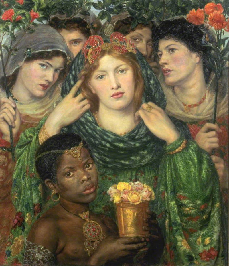 Den elskede eller Bruden - Dante Gabriel Rossetti