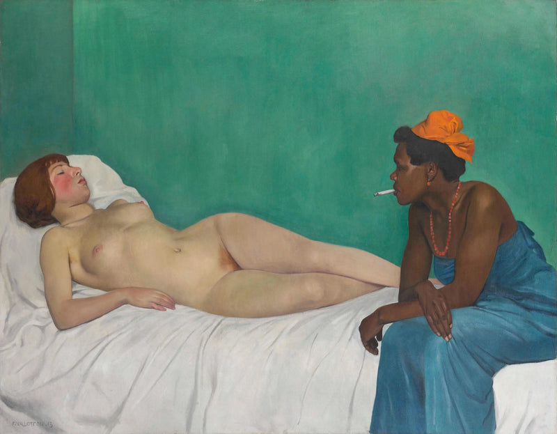 Den hvite og den svarte - Félix Vallotton

Source:
La Blanche et la Noire - Félix Vallotton