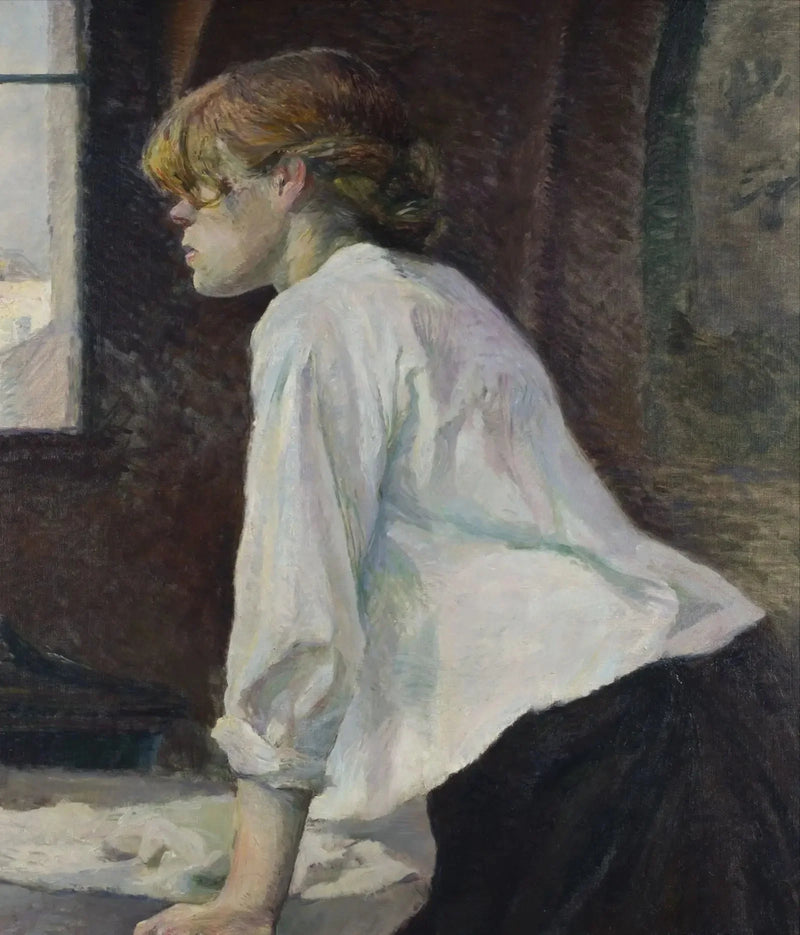 Vaskekvinnen - Henri de Toulouse-Lautrec