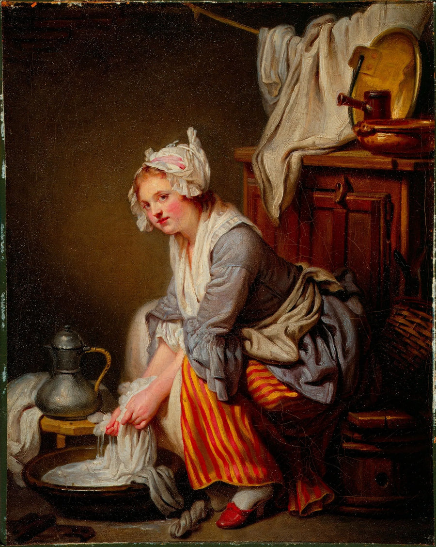 Vaskekjerringen - Jean-Baptiste Greuze