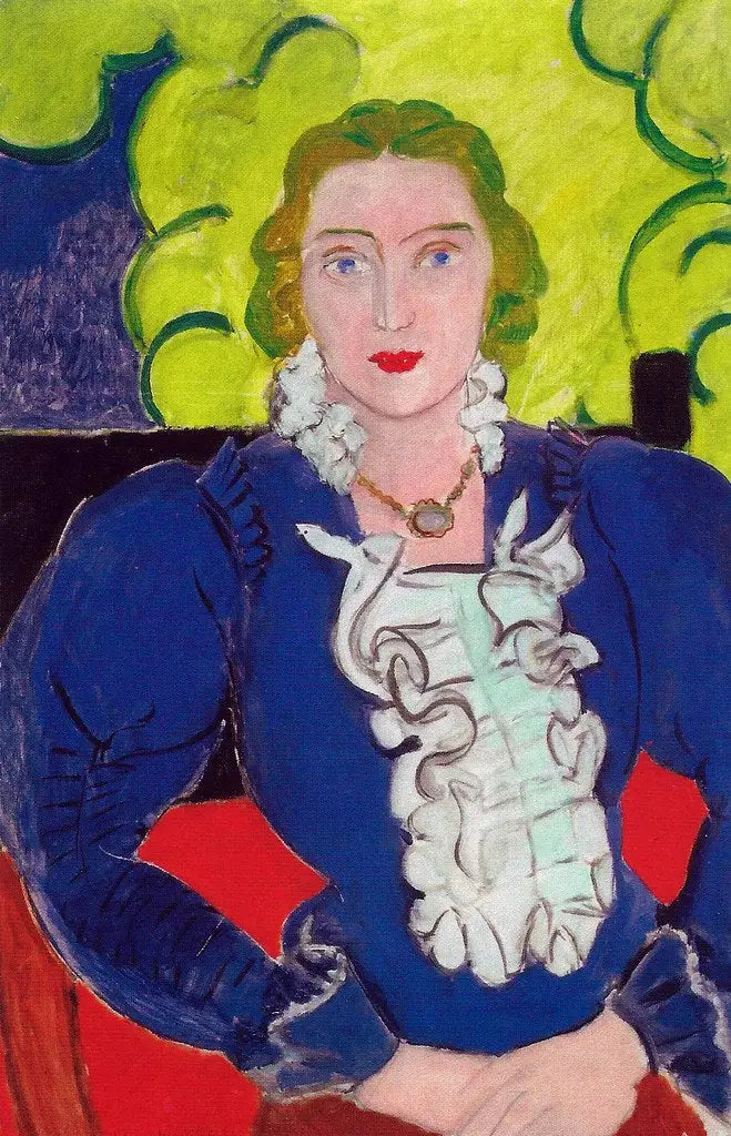 Den blå blusen - Henri Matisse