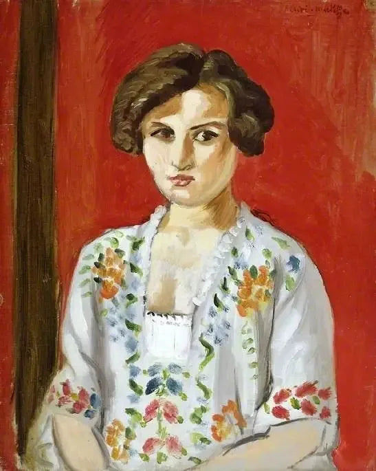 Den Bulgarske Blusen - Henri Matisse
