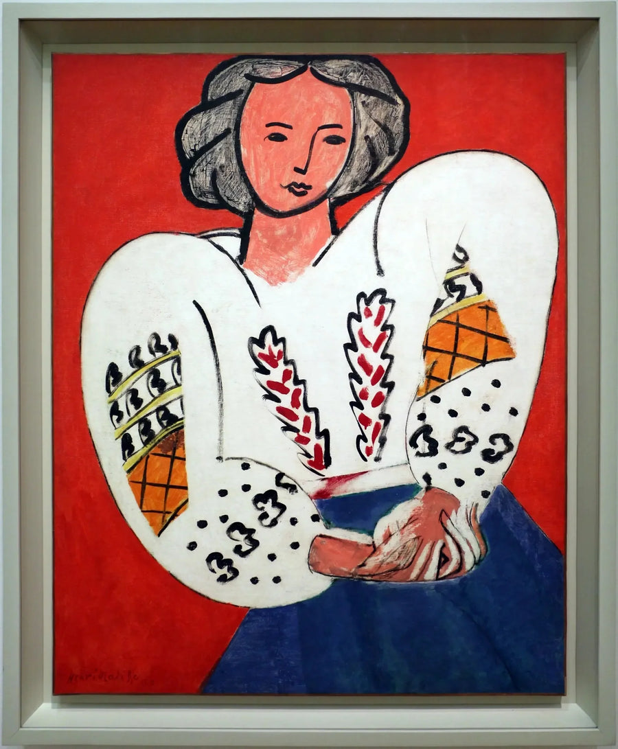 Den rumenske blusen - Henri Matisse