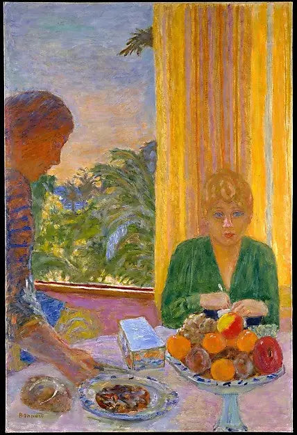 Den grønne blusen - Pierre Bonnard