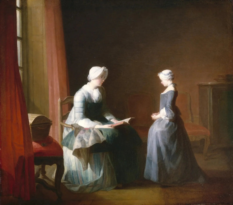 Den gode oppdragelsen - Jean Siméon Chardin