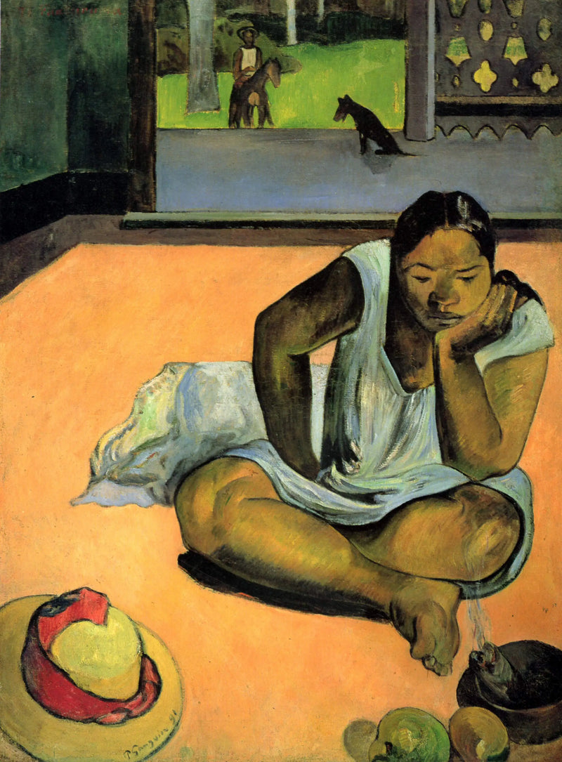 Den Grublende - Paul Gauguin