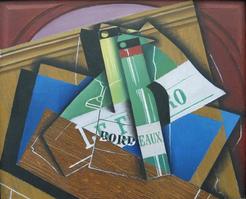 Bordeaux-flasken - Juan Gris