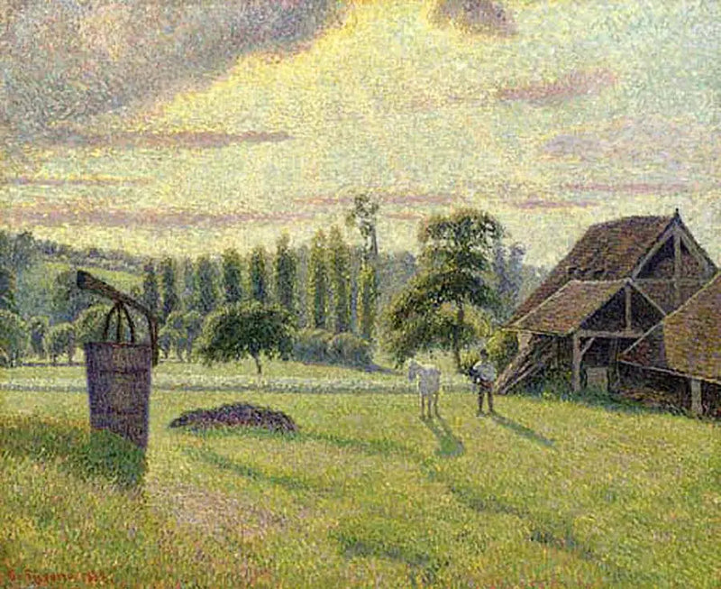 Teglverket Delafolie i Éragny - Camille Pissarro