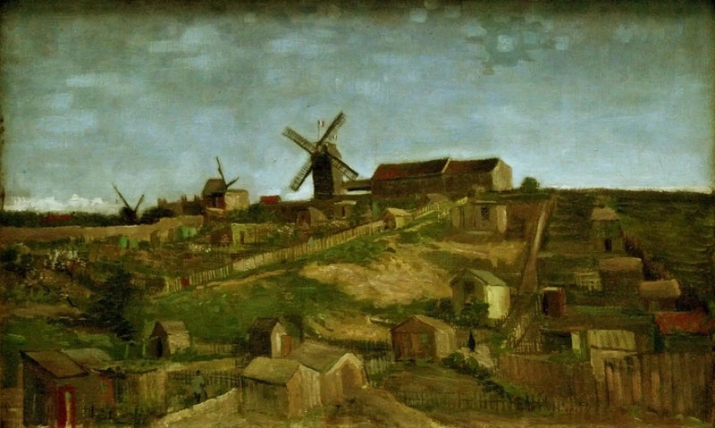 Montmartre-høyden - Vincent van Gogh