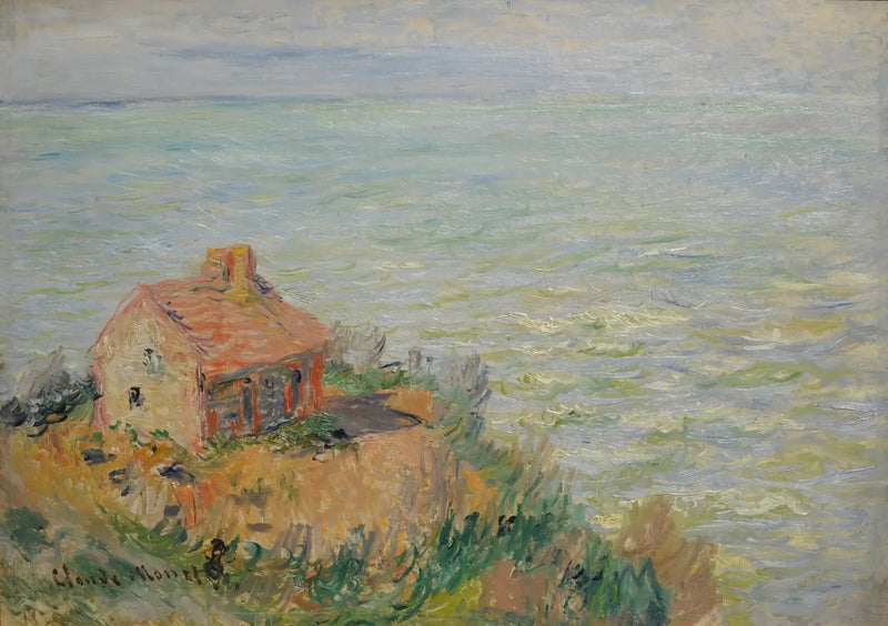 Tollernes hytte. Ettermidagseffekt - Claude Monet