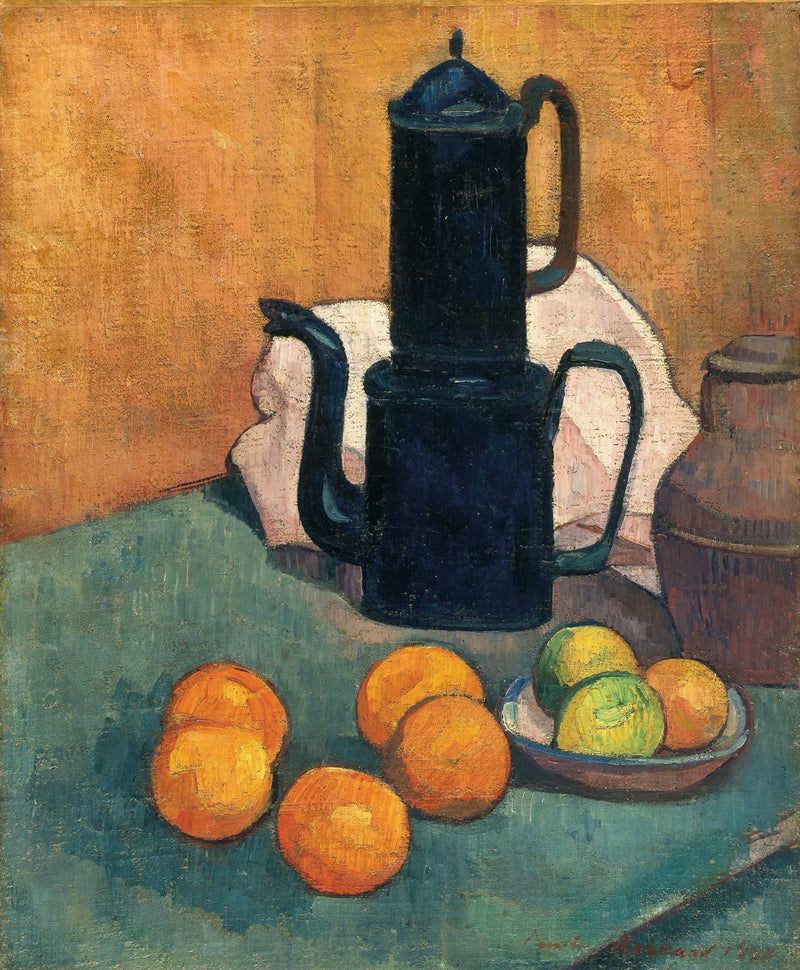 Den blå kaffetrakteren - Émile Bernard