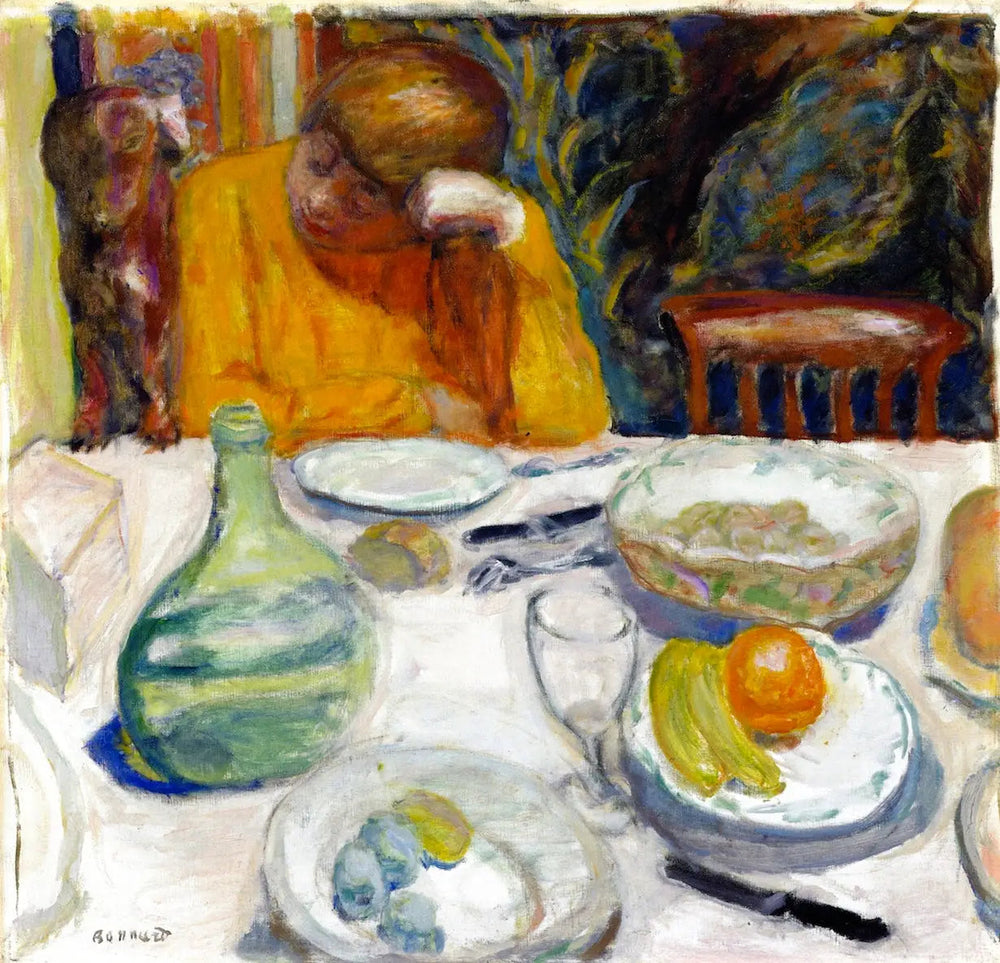 La carafe provençale - Pierre Bonnard image 1 copie de tableau peinte à la main