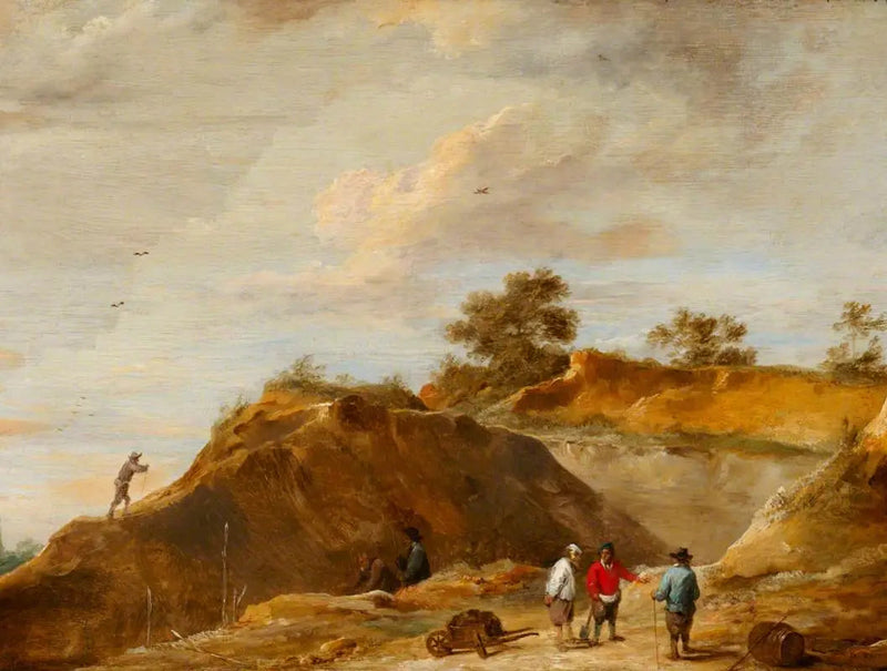 Sandkarrieren - David Teniers den Yngre

Source:
La carrière de sable - David Teniers le Jeune