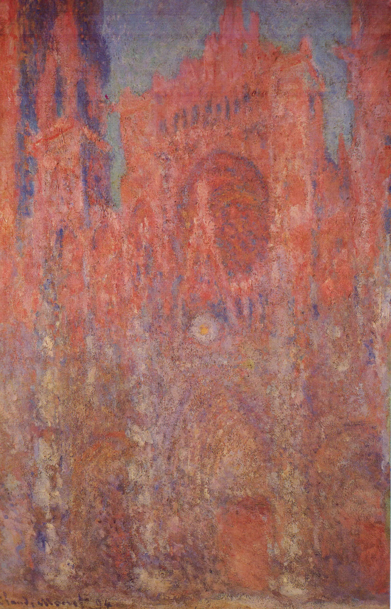 Rouen-katedralen, portalen - Claude Monet