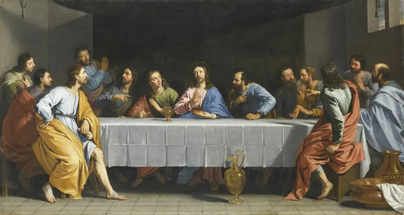 Nattverden, også kalt Den lille nattverden - Philippe de Champaigne