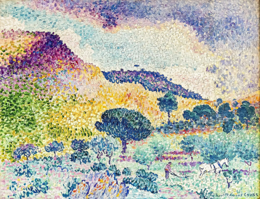 Maureskysten - Henri-Edmond Cross