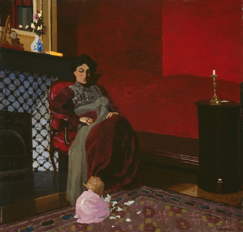 Den røde stuen, Étretat - Félix Vallotton

Source:
La Chambre rouge, Étretat - Félix Vallotton