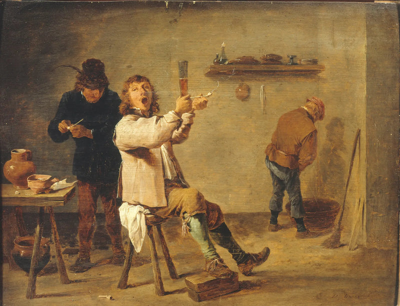 Sangen å drikke - David Teniers den Yngre

Source:
La Chanson à boire - David Teniers le Jeune