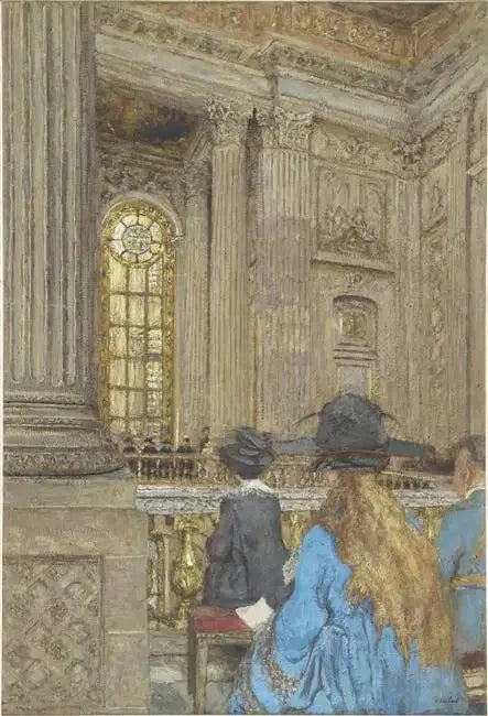 Versailles slott kapell - Édouard Vuillard