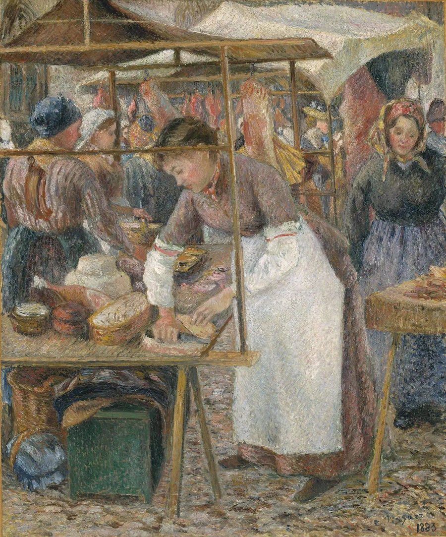 Slakteren - Camille Pissarro