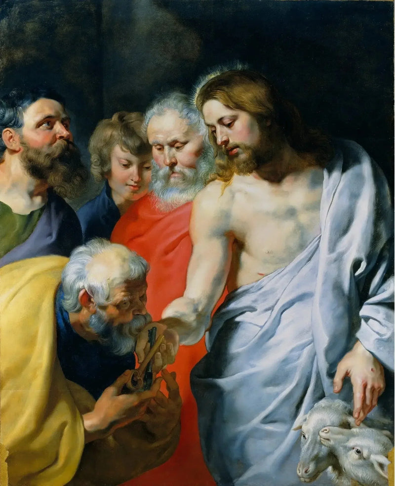 Kristi lidelse ved Peter - Peter Paul Rubens