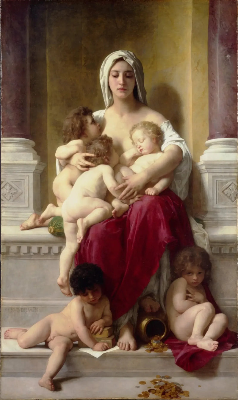 Barmhjertighet - Bouguereau