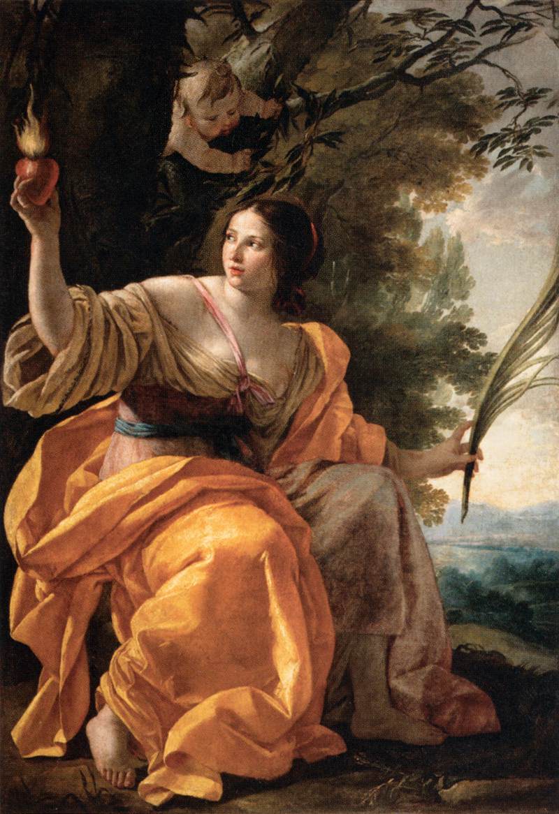 Himmelsk barmhjertighet - Simon Vouet