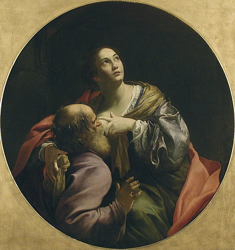 Den romerske barmhjertighet - Simon Vouet