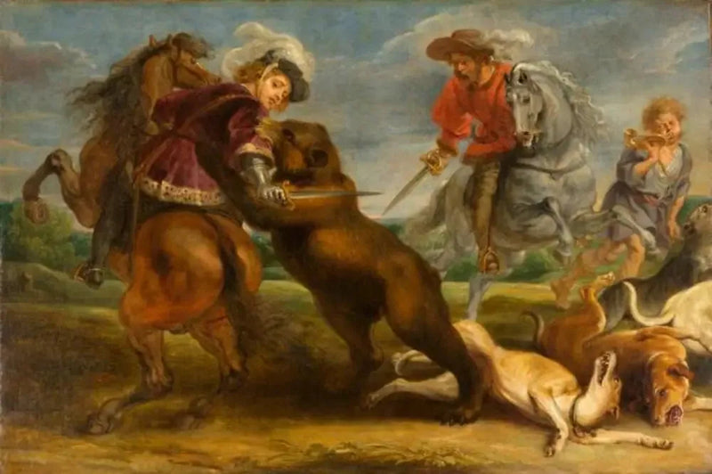 Jakten på bjørnen - Peter Paul Rubens