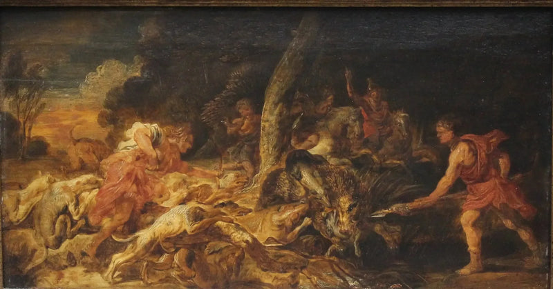 Caledonias jakt på villsvin - Peter Paul Rubens