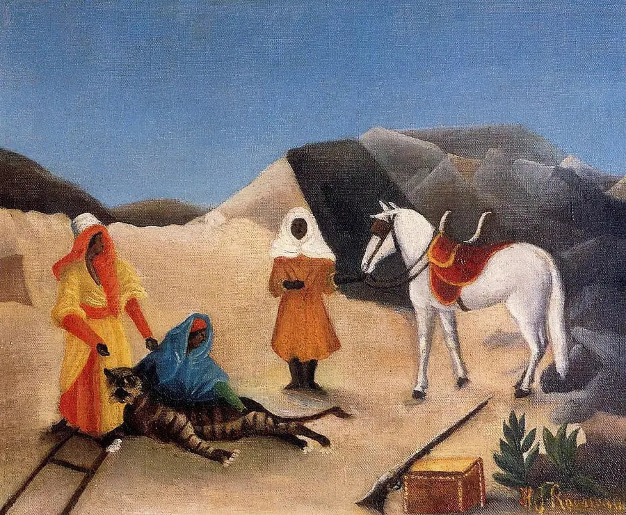 Tigersøket - Henri Rousseau